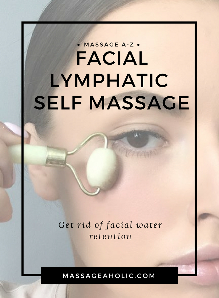 Facial Water Retention Reducing Swelling with Lymph Draining Massage